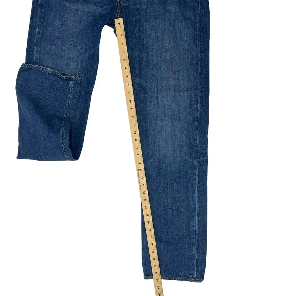 LEVI'S JEANS 501 Straight Leg Denim Blue Jeans SZ 36 x 36